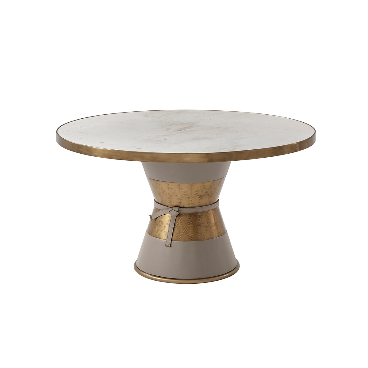 Iconic x large round entrance table ii Theodore Alexander
