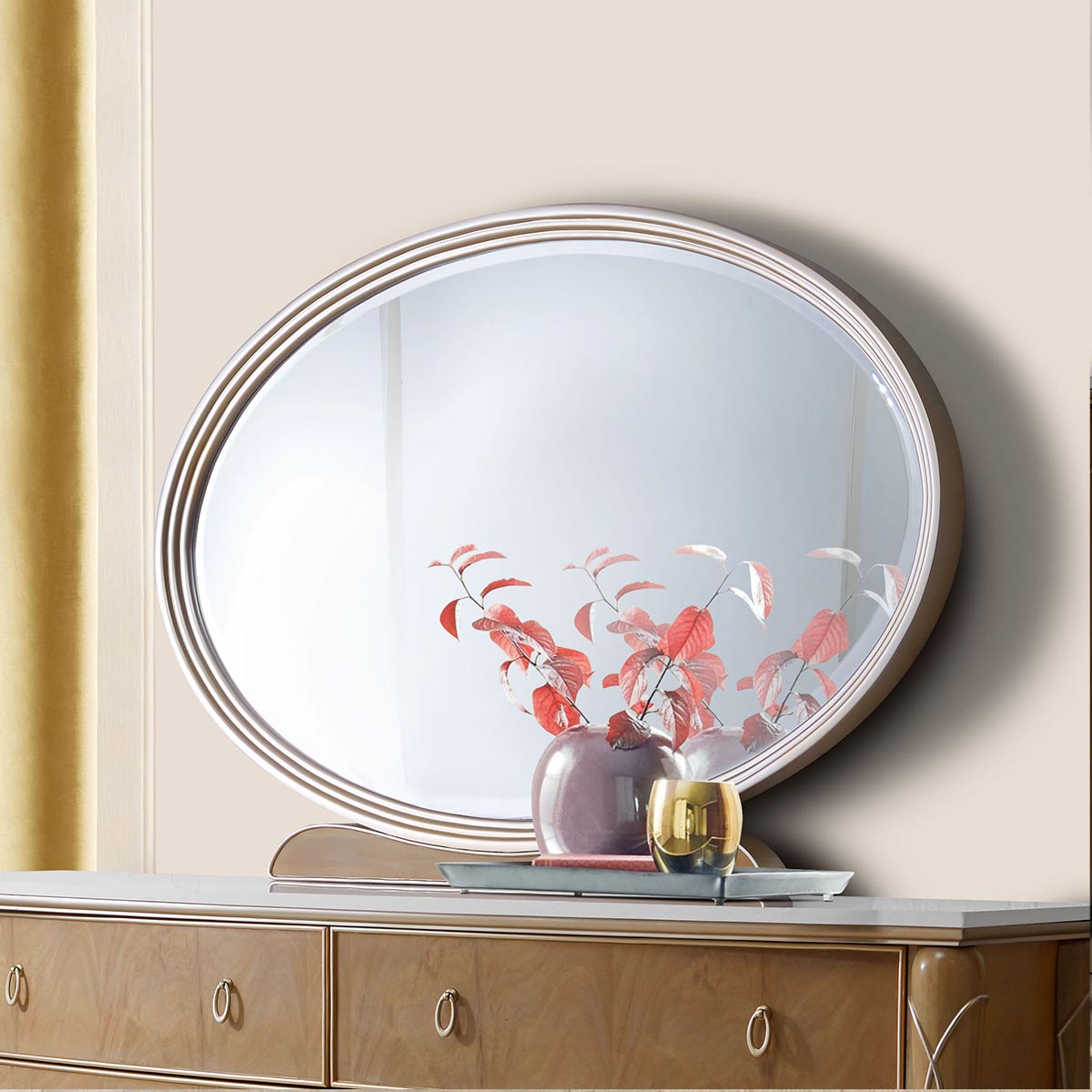 مرآة "فيلا شيري" كاراميل – Michael Amini