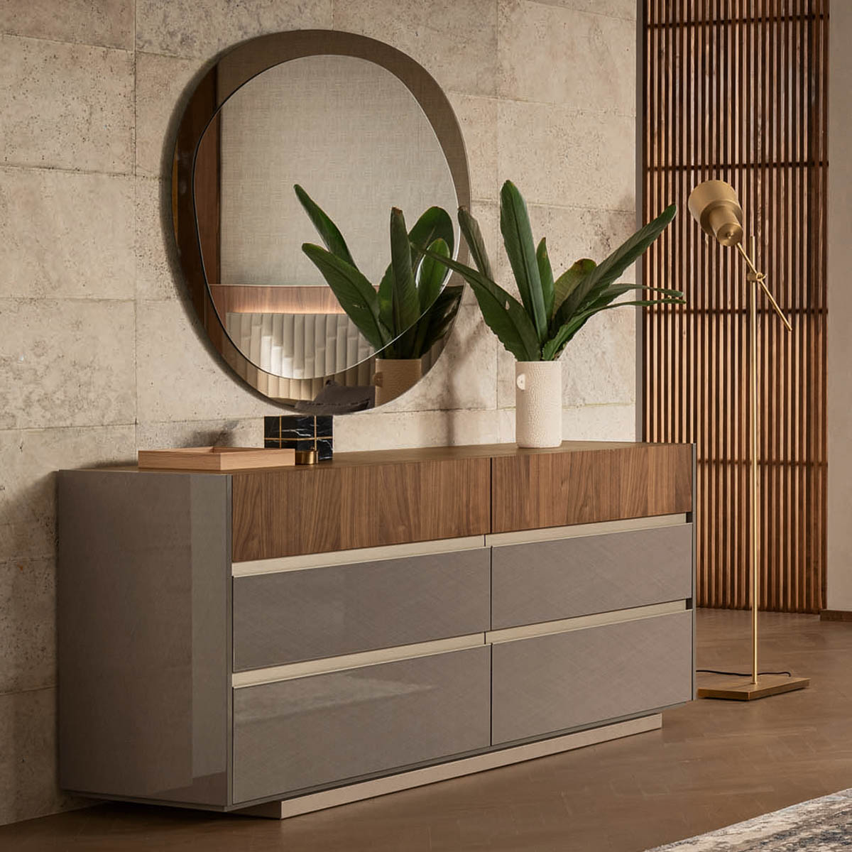 مرتبة ومرآة لكورسو كومو - Alf Italia