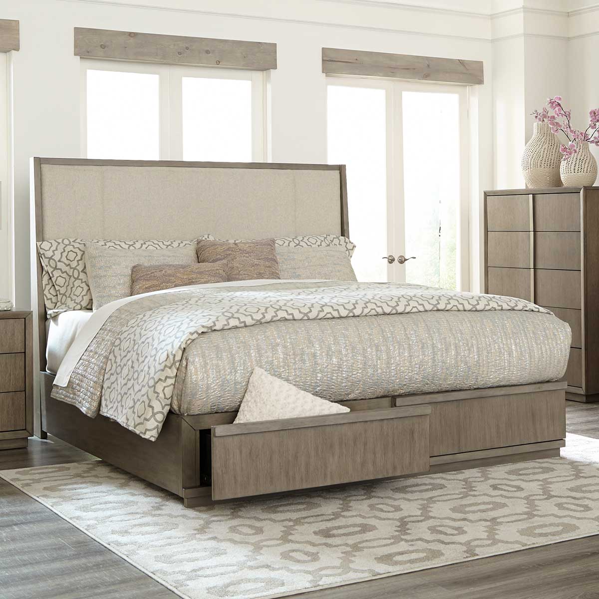 Shop Melbourne King Size Bed Online in the UAE Interiors