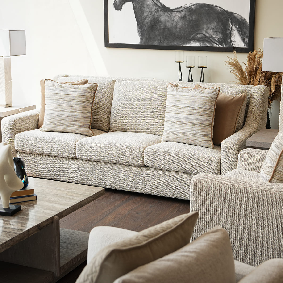 Germain fabric sofa- Bernhardt