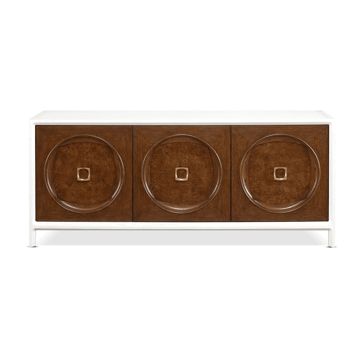 Roundabout 3 door cabinet- Uttermost