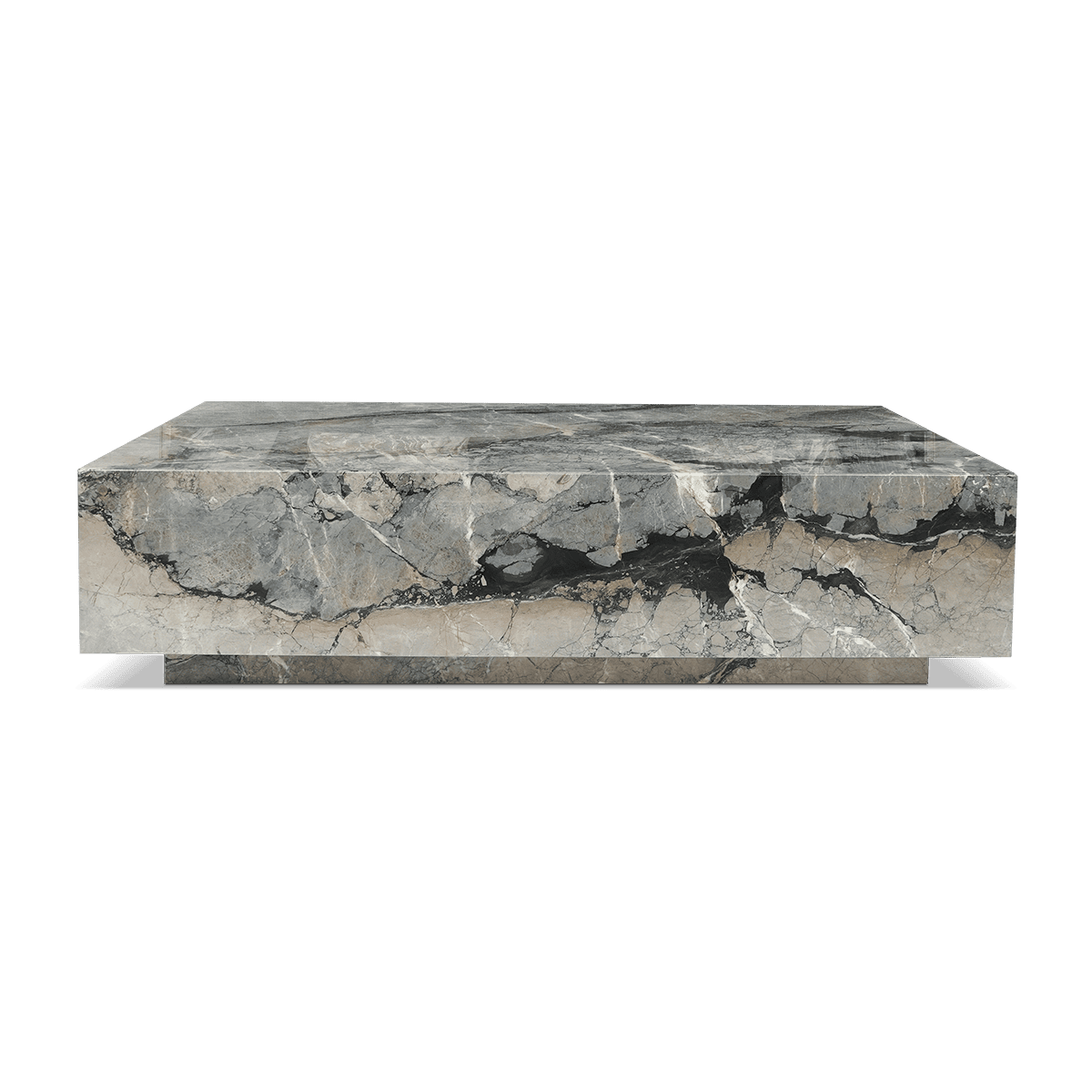 Box stone center table