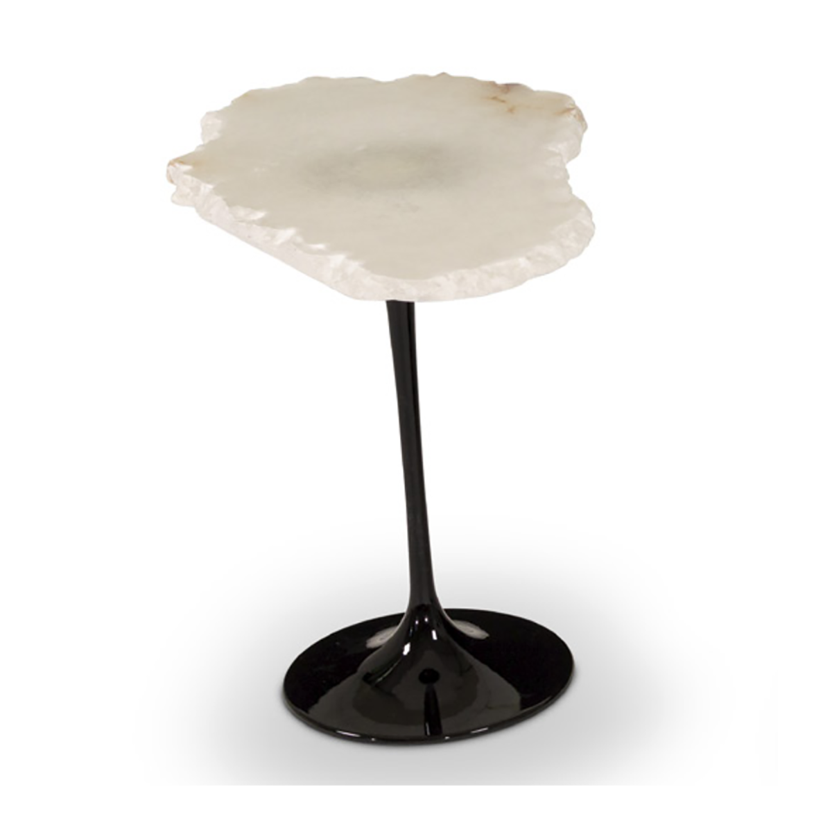 Alabaster small corner table