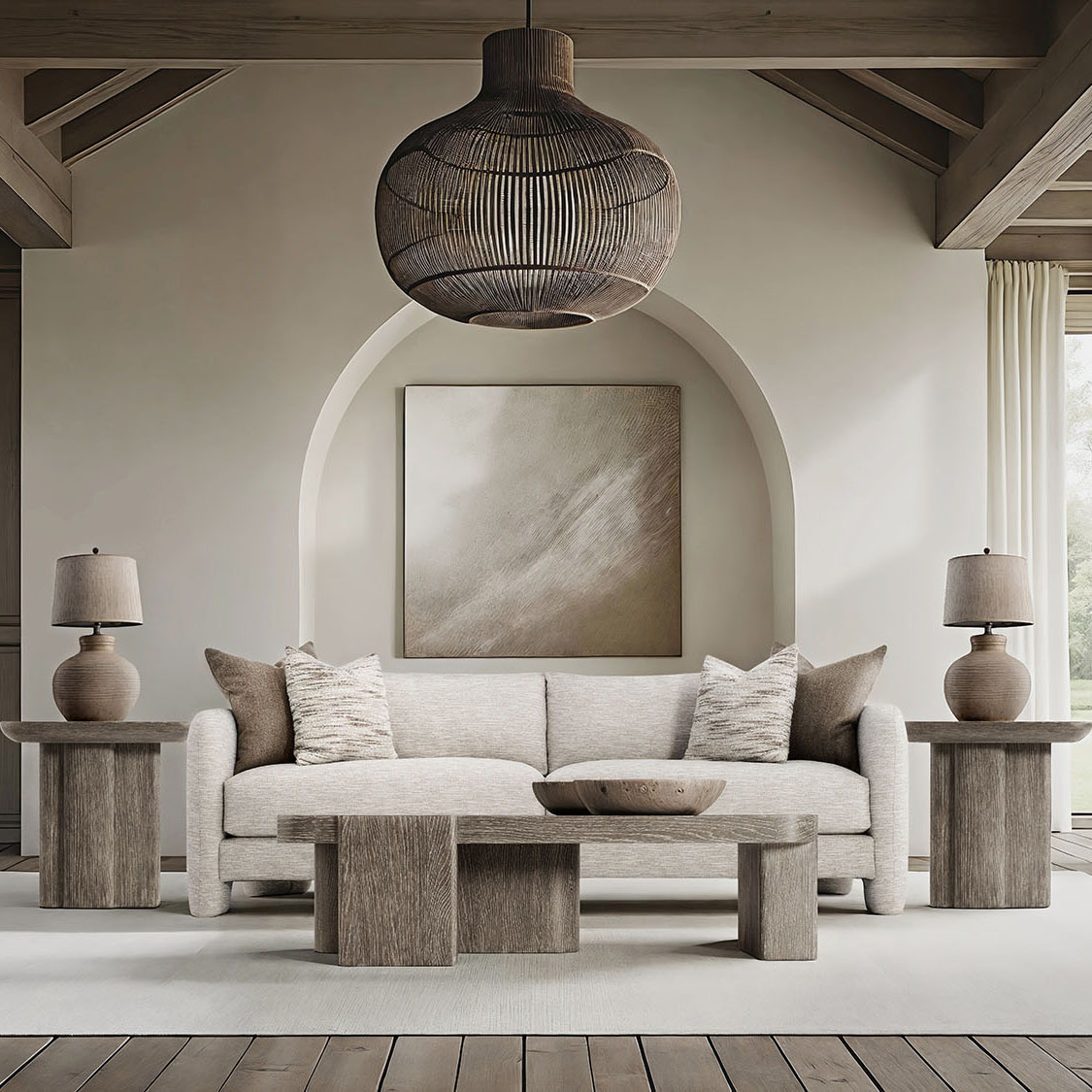 Monolith coffee table set- Bernhardt