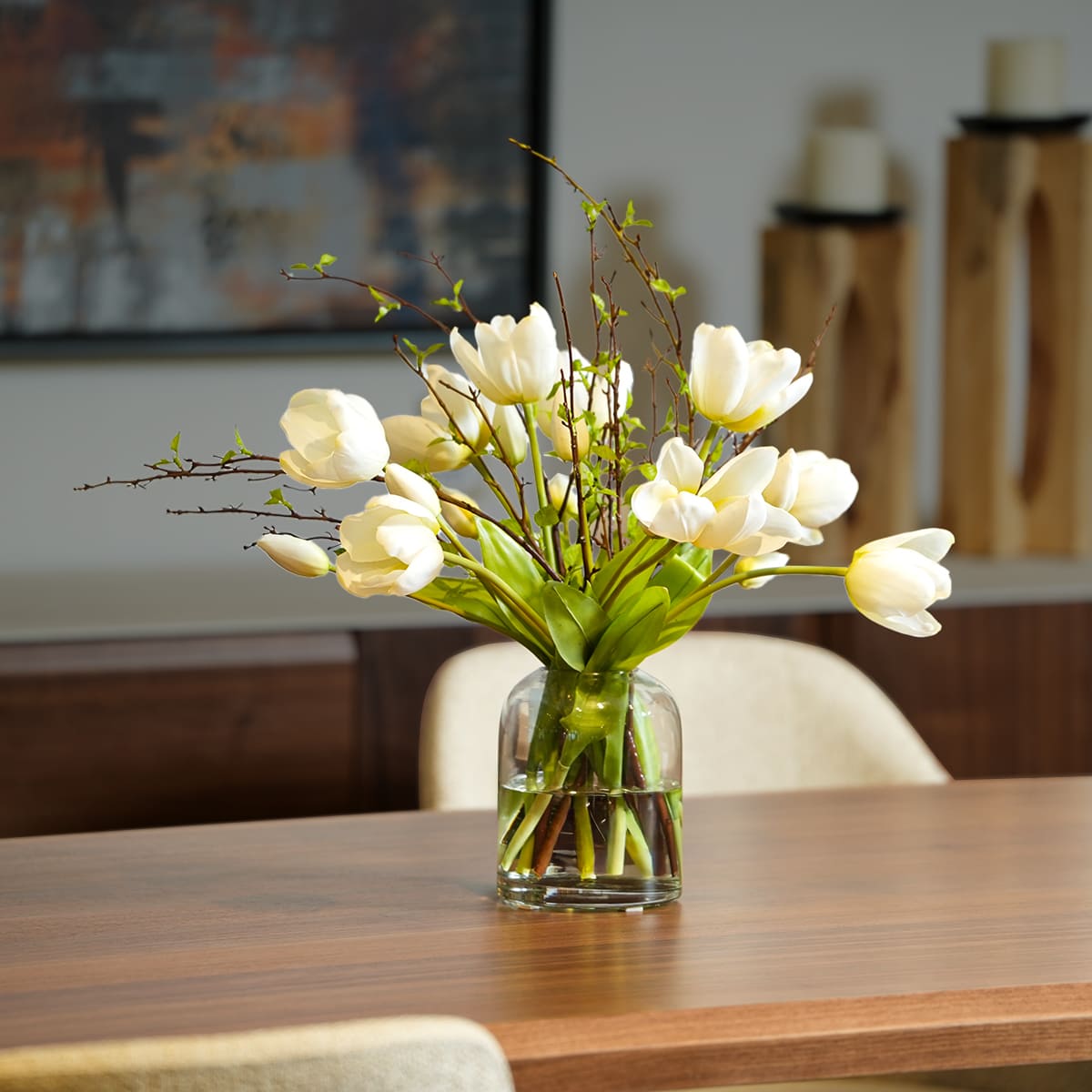Tulip faux watergarden