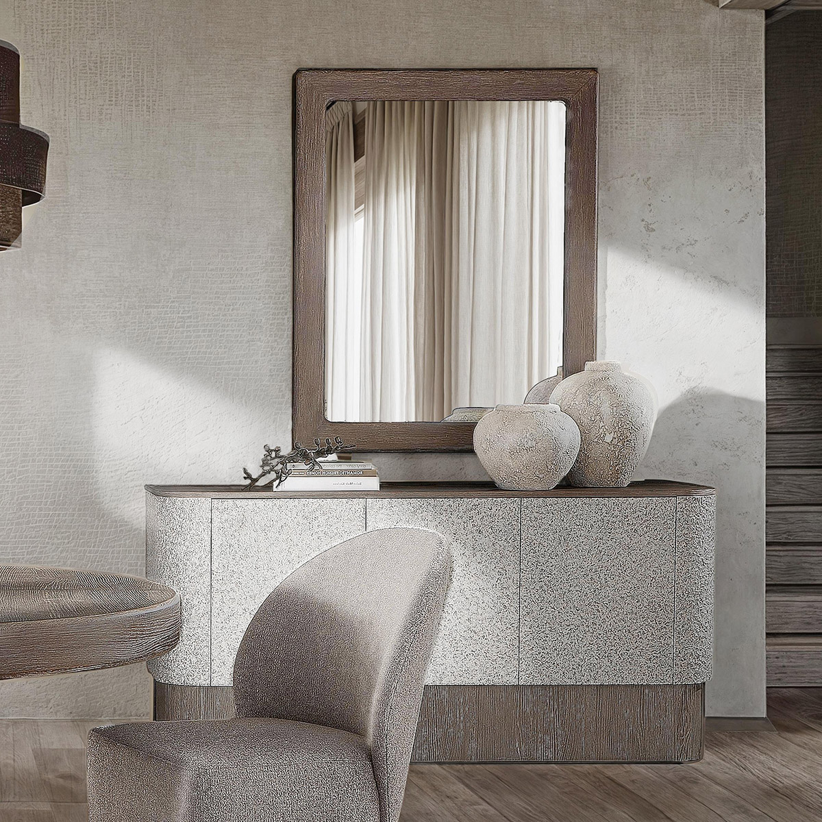 Monolith mirror- Bernhardt