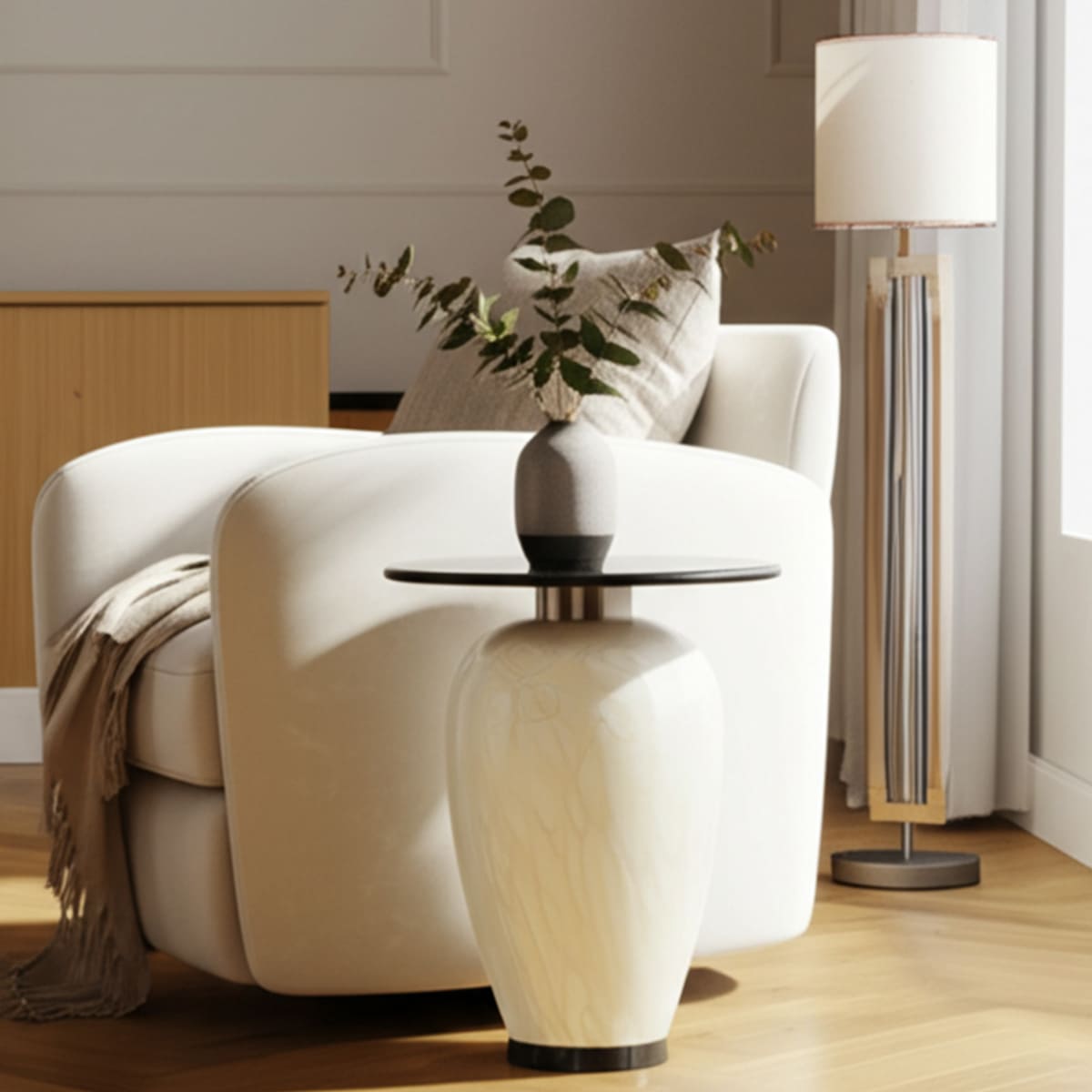 Bahia tall art table