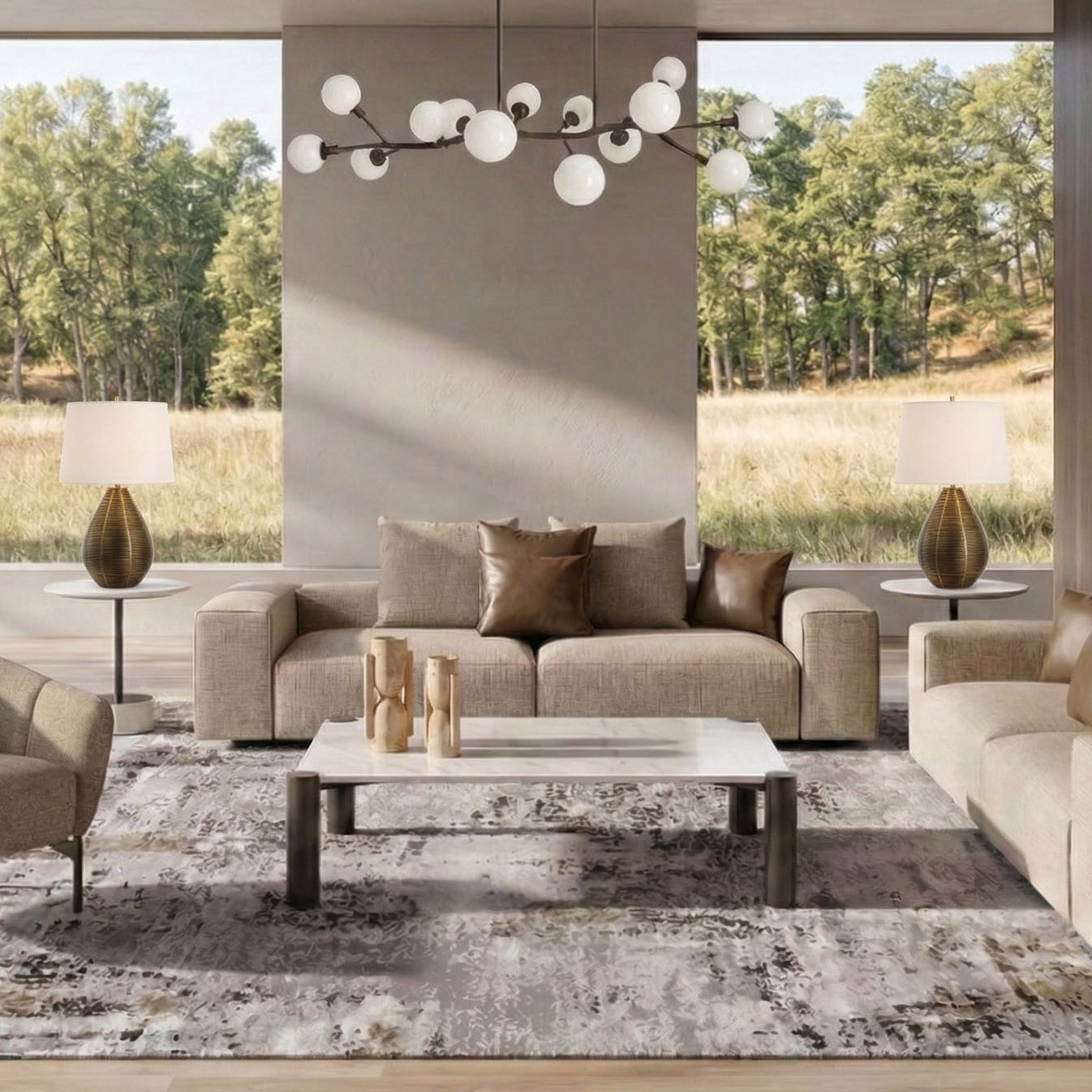 طقم طاولات القهوة فيجن