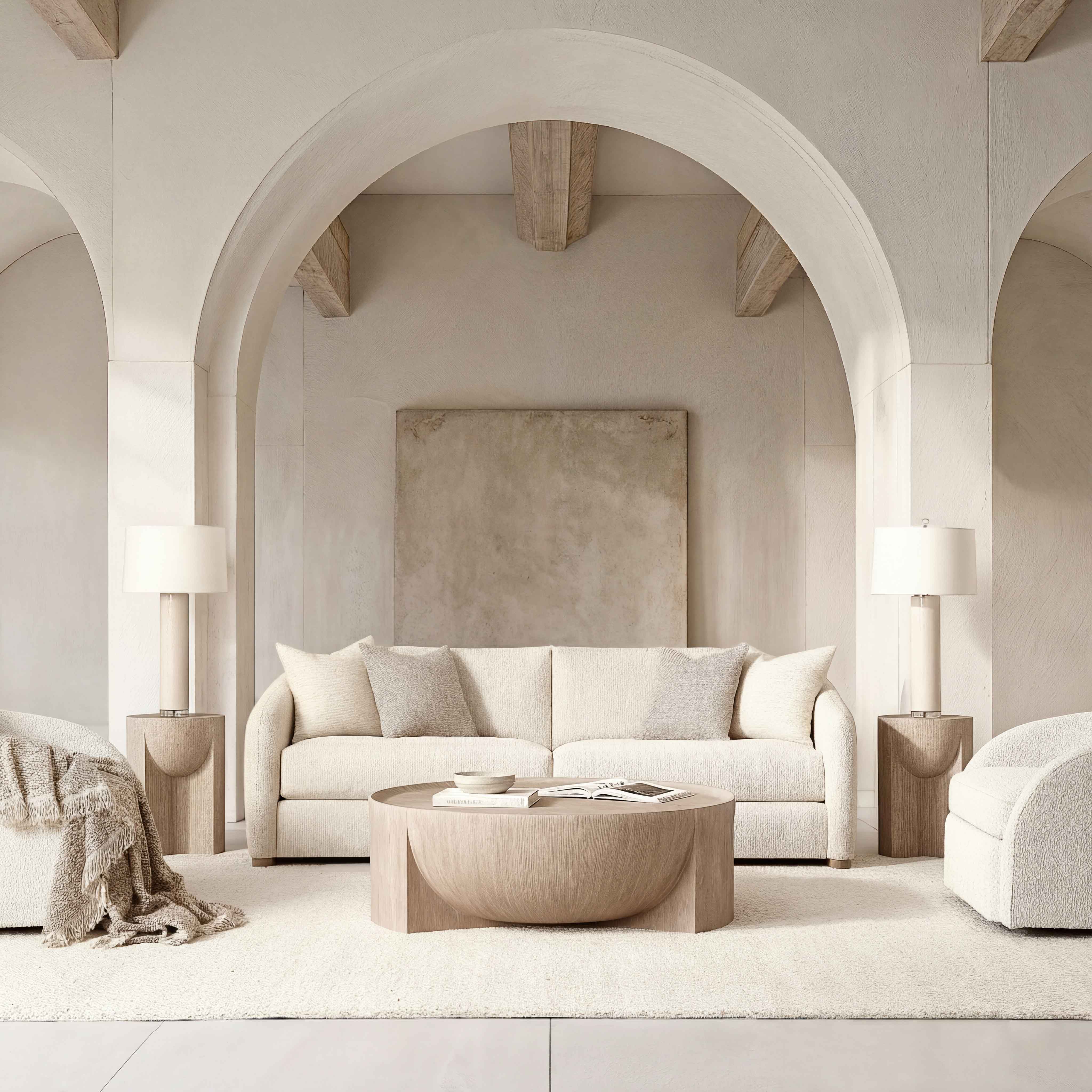 Loggia coffee table set- Bernhardt