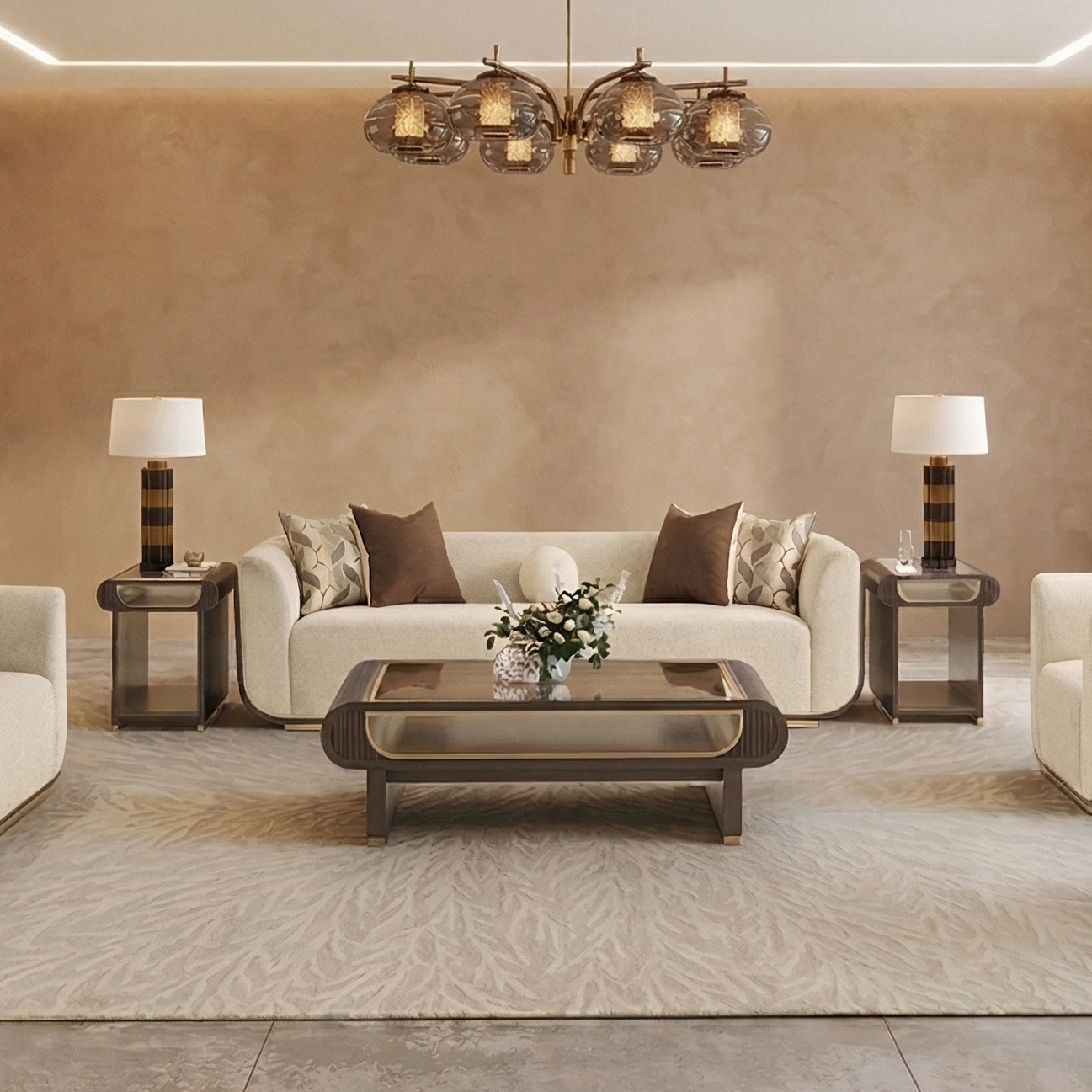 West Kensington sofa set- Michael Amini