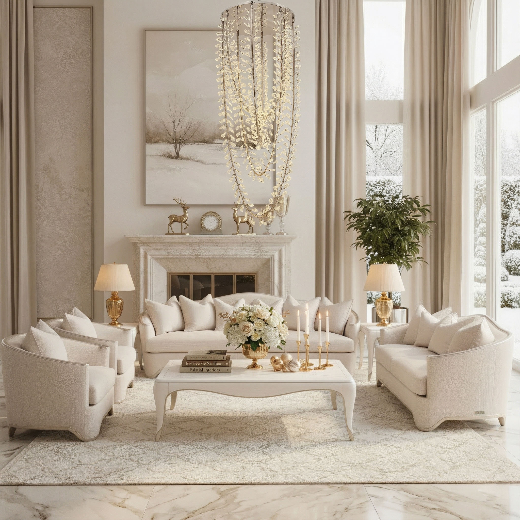 London Place coffee table set- Michael Amini