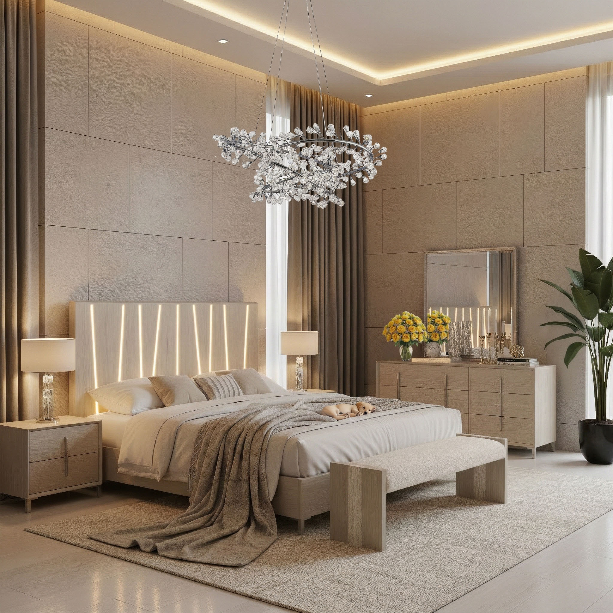 Lotus Bay bedroom set- Michael Amini