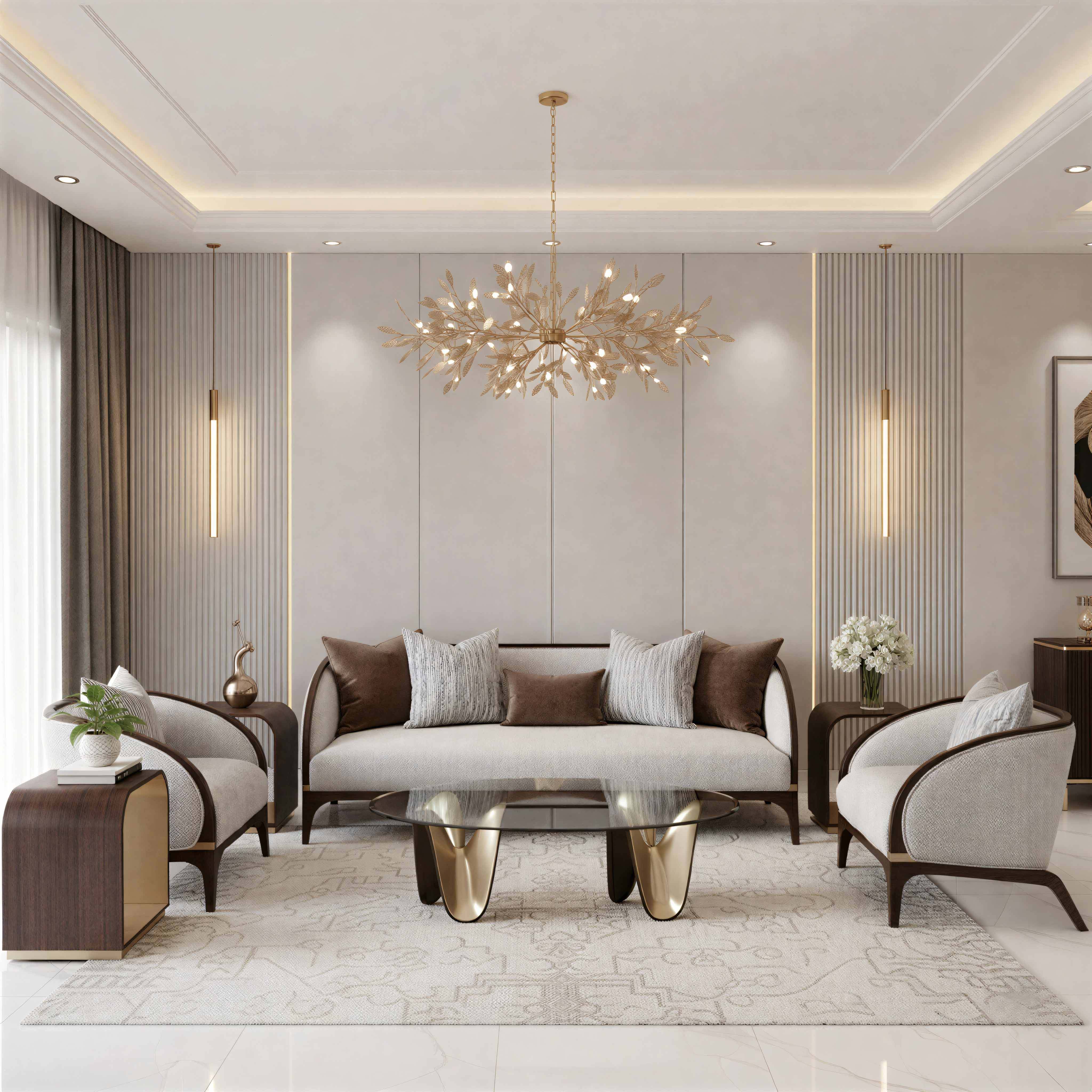 Houston coffee table set- Michael Amini