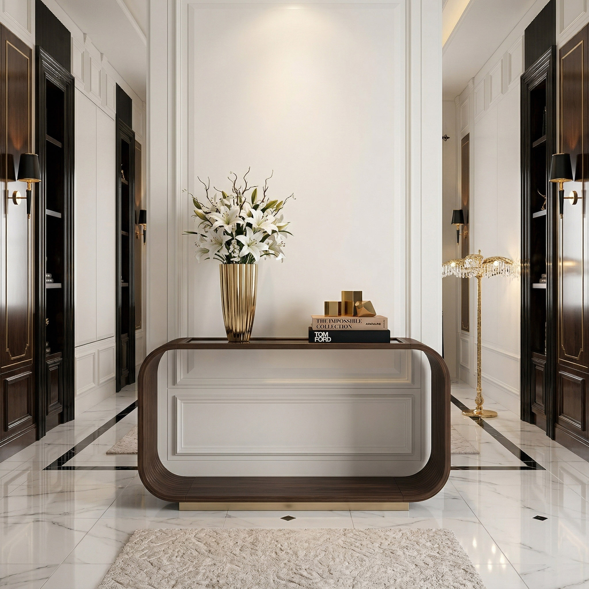 West Kensington console- Michael Amini