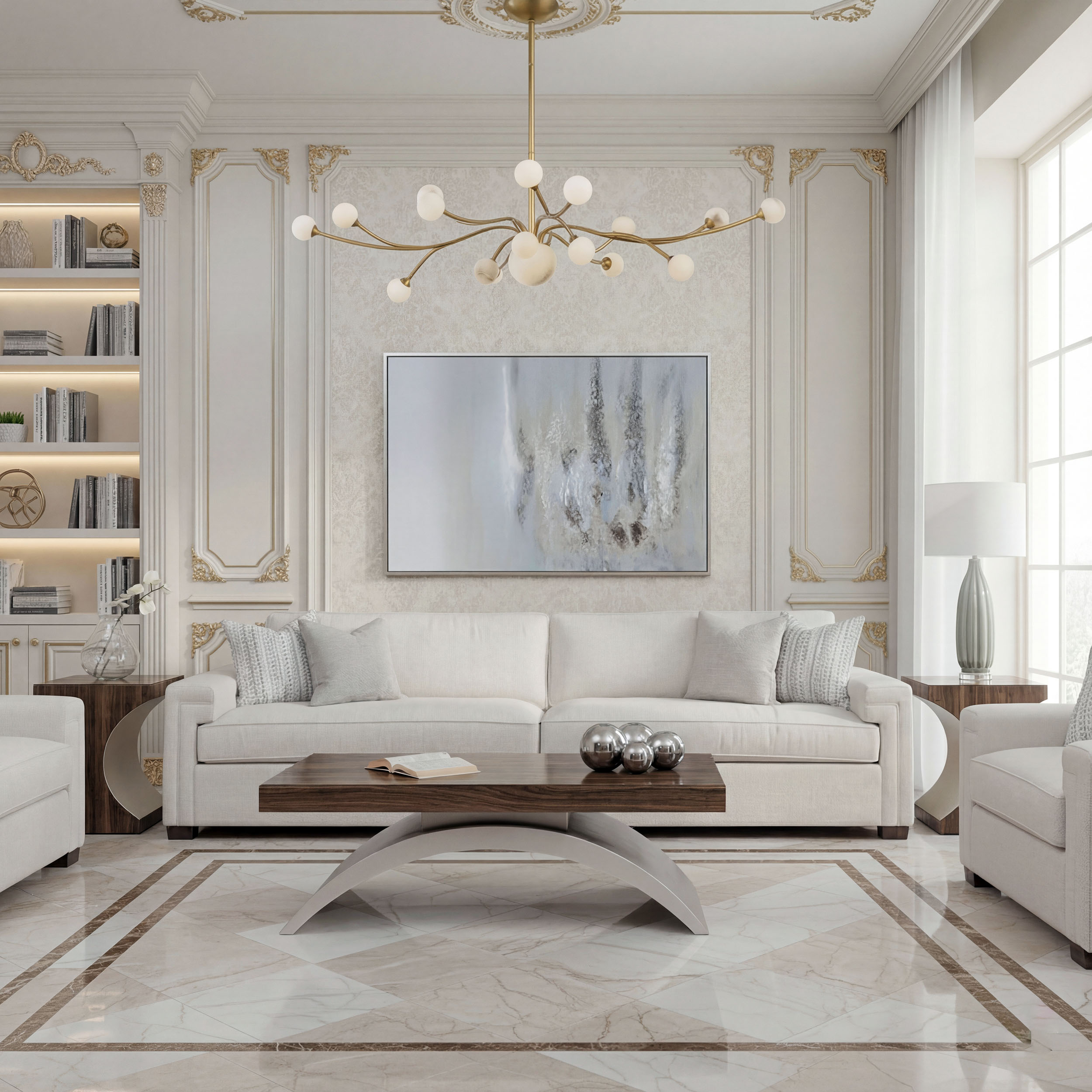 Abigail extra long sofa