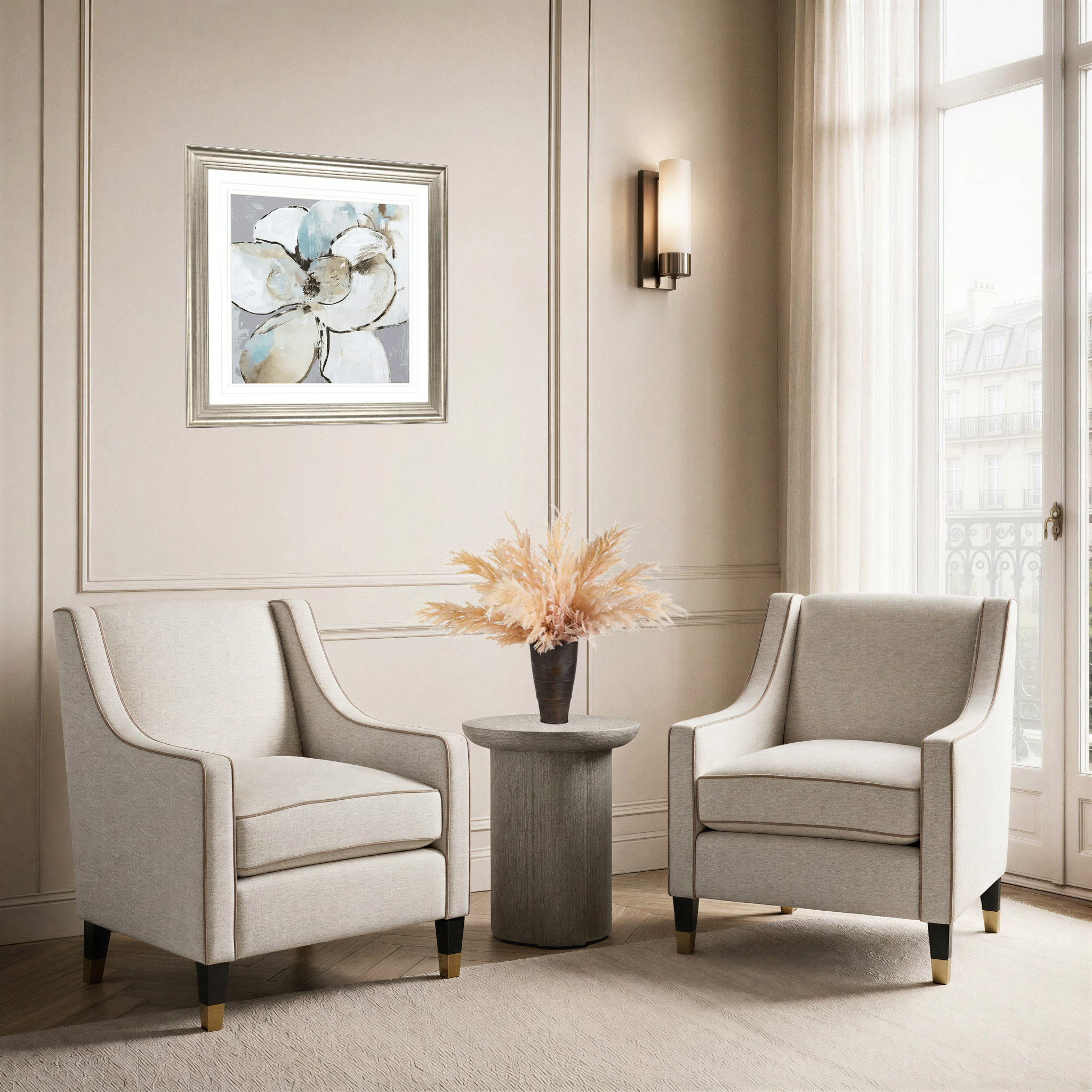 Monolith side table- Bernhardt