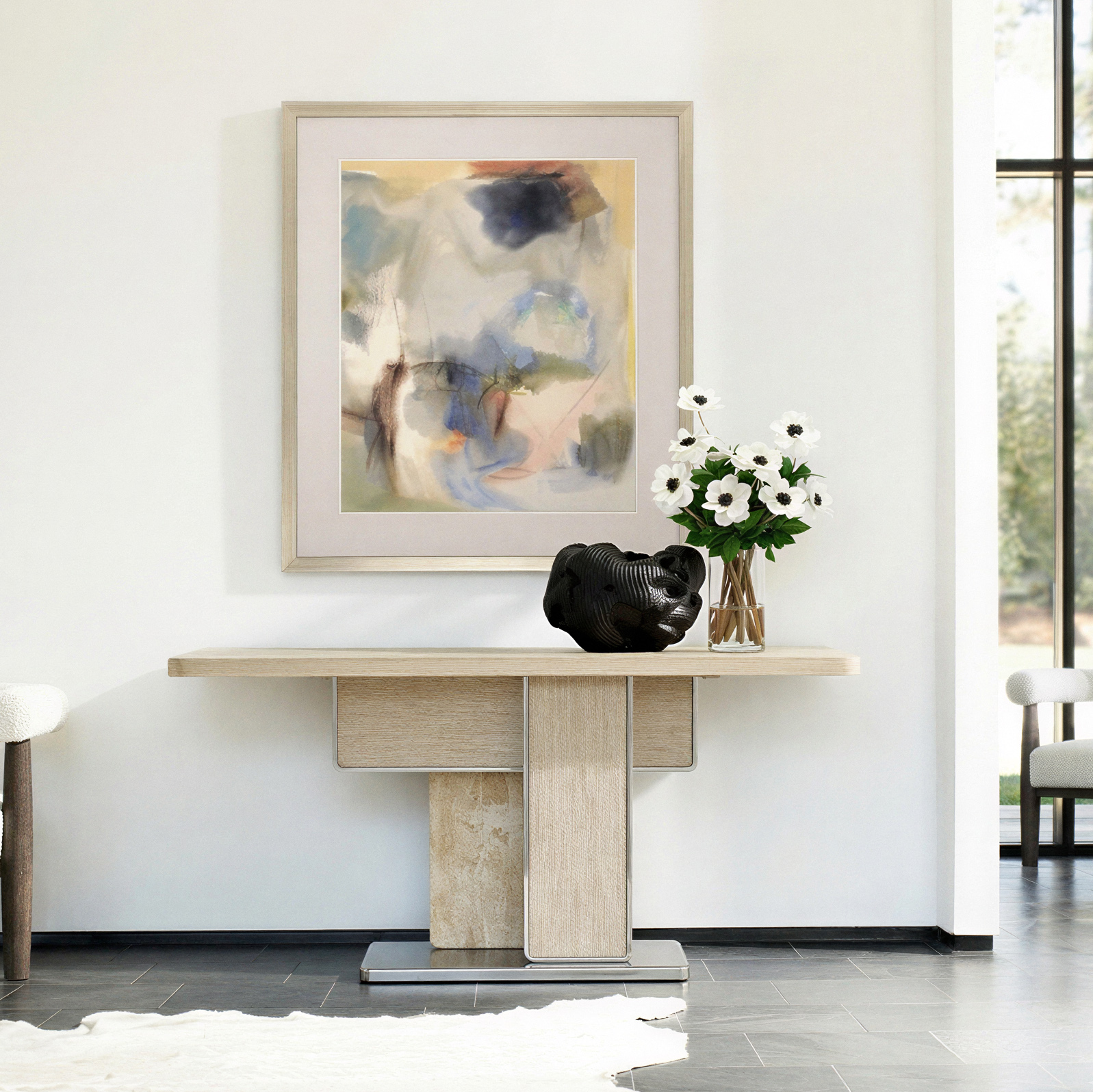 Laren console table- Bernhardt