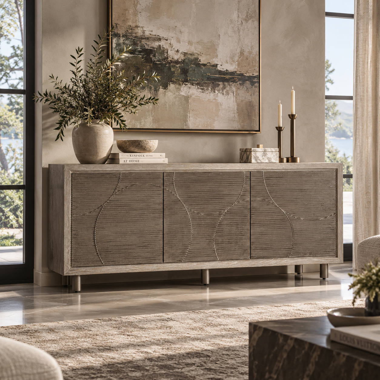 Formosa entertainment credenza- Bernhardt