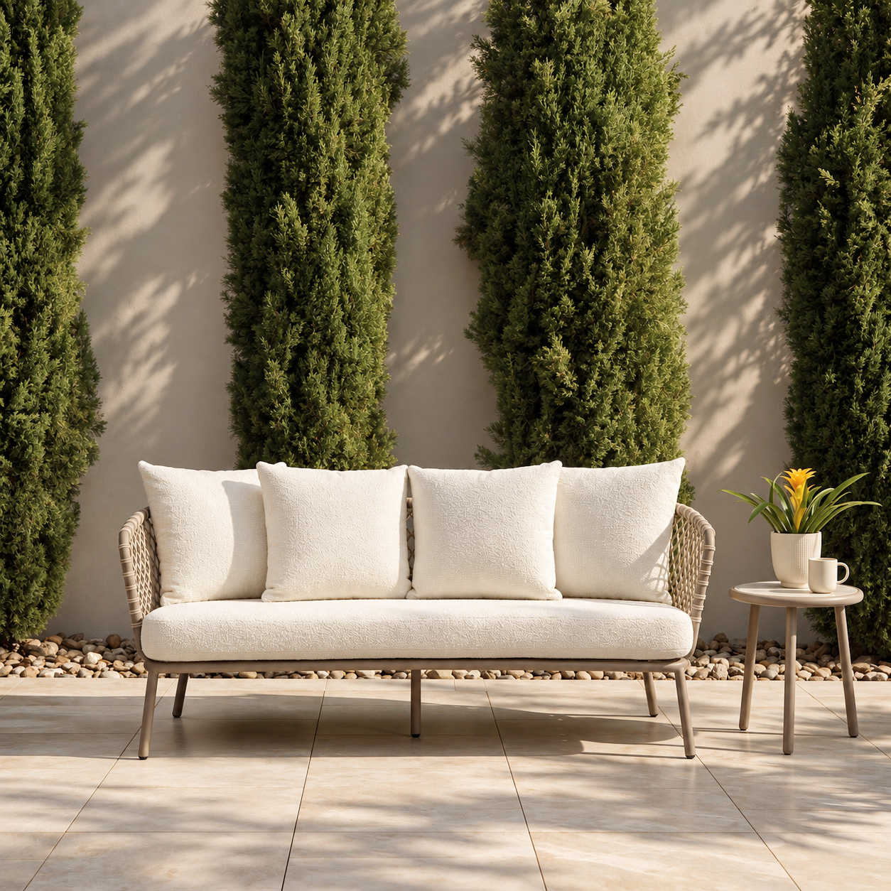 Solara outdoor 3 seater sofa