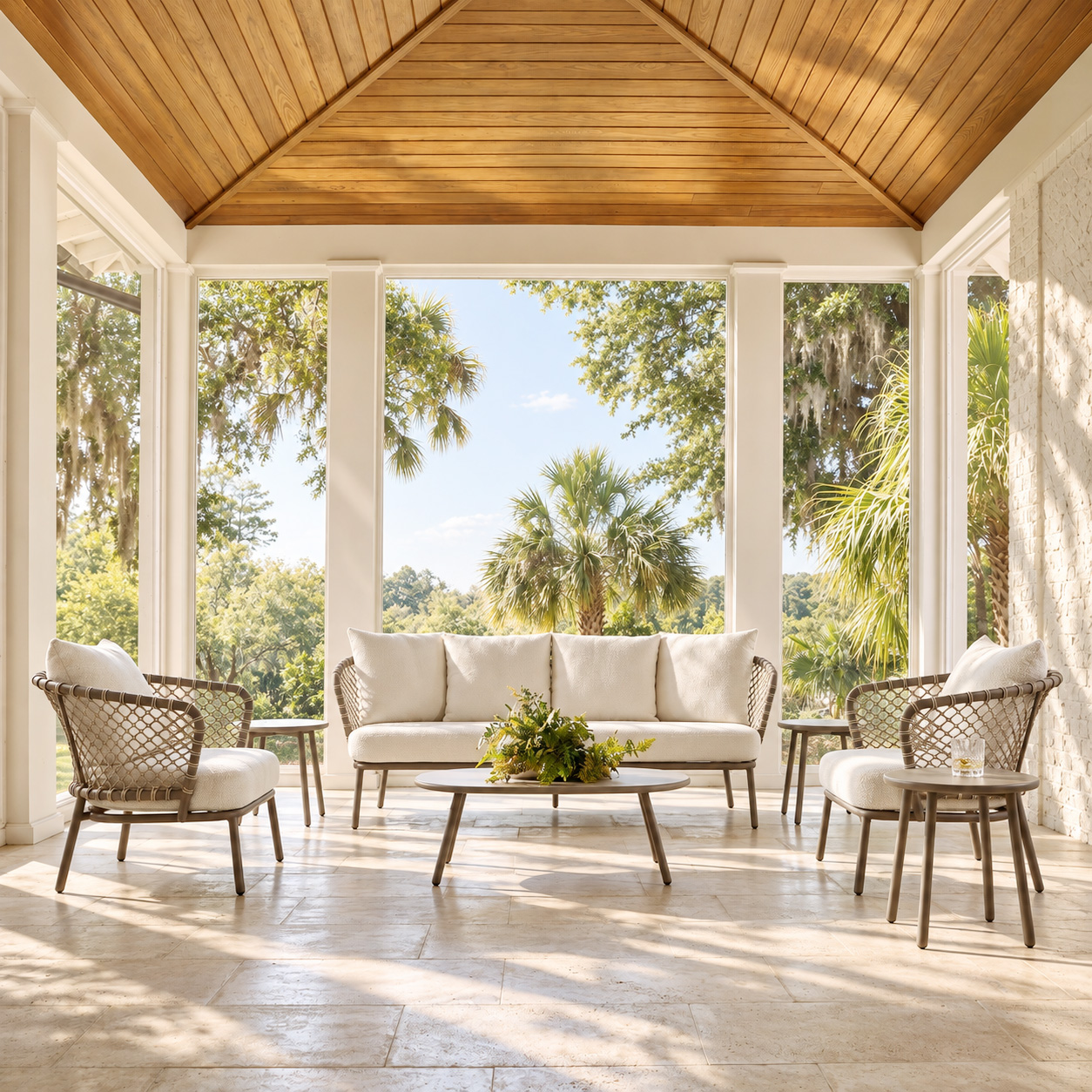 Solara outdoor sofa set