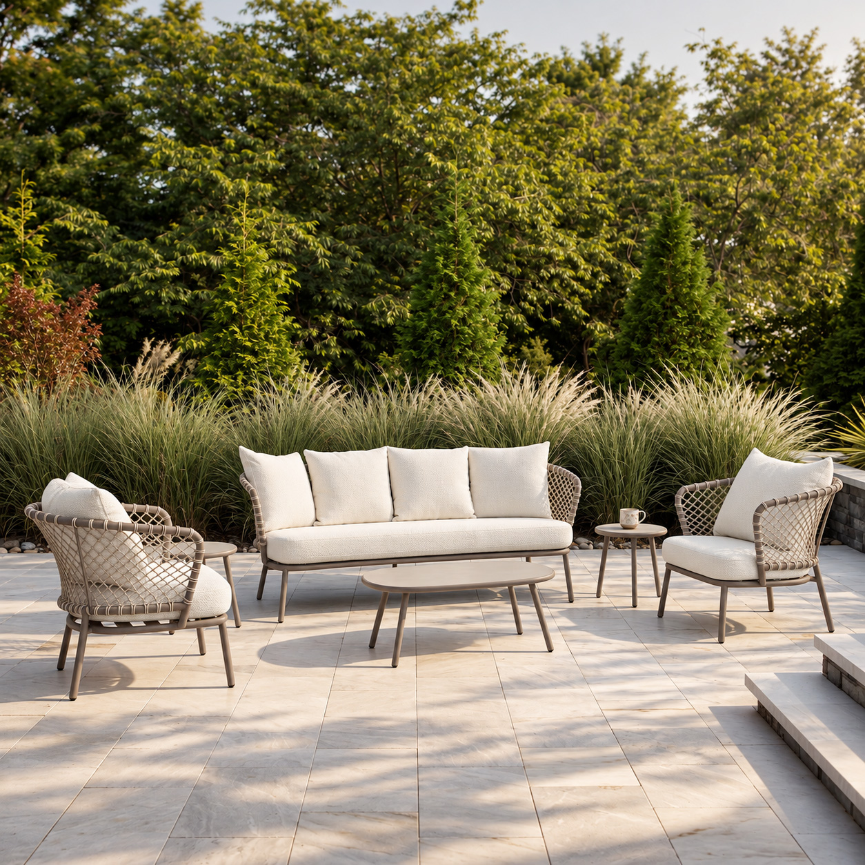 Solara outdoor coffee table set