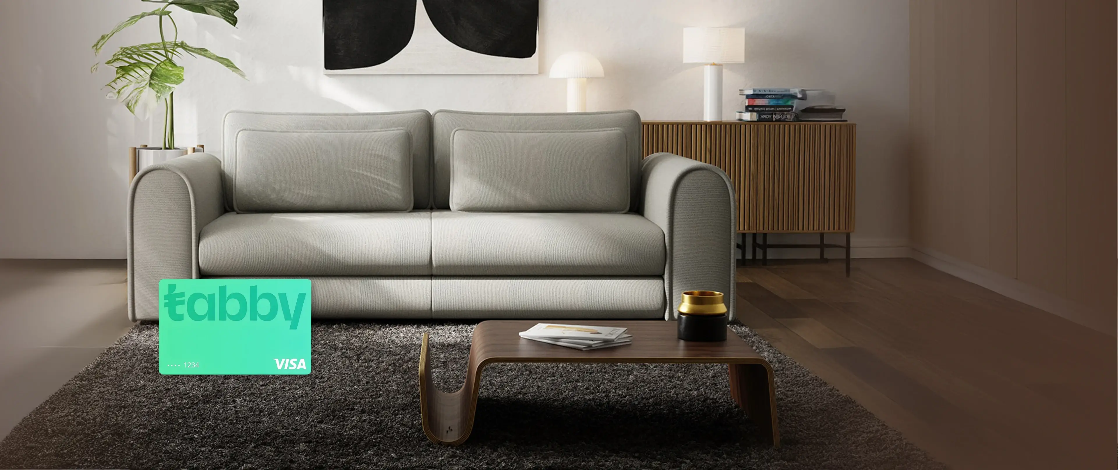 تسوّقوا الآن<br>وادفعوا لاحقاً -  مع تابي